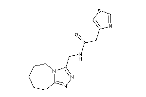 N-(6,7,8,9-tetrahydro-5H-[1,2,4]triazolo[4,3-a]azepin-3-ylmethyl)-2-thiazol-4-yl-acetamide