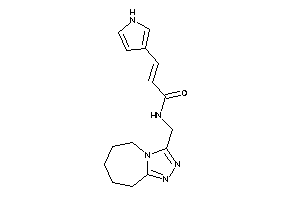 Image of 3-(1H-pyrrol-3-yl)-N-(6,7,8,9-tetrahydro-5H-[1,2,4]triazolo[4,3-a]azepin-3-ylmethyl)acrylamide