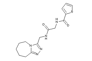 Image of N-[2-keto-2-(6,7,8,9-tetrahydro-5H-[1,2,4]triazolo[4,3-a]azepin-3-ylmethylamino)ethyl]thiophene-2-carboxamide