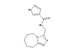 N-(6,7,8,9-tetrahydro-5H-[1,2,4]triazolo[4,3-a]azepin-3-ylmethyl)-1H-pyrazole-4-carboxamide