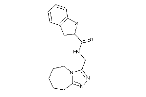 N-(6,7,8,9-tetrahydro-5H-[1,2,4]triazolo[4,3-a]azepin-3-ylmethyl)-2,3-dihydrobenzothiophene-2-carboxamide