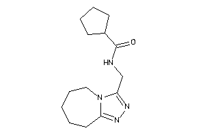 Image of N-(6,7,8,9-tetrahydro-5H-[1,2,4]triazolo[4,3-a]azepin-3-ylmethyl)cyclopentanecarboxamide