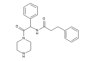 N-(2-keto-1-phenyl-2-piperazino-ethyl)-3-phenyl-propionamide
