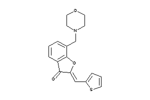 7-(morpholinomethyl)-2-(2-thenylidene)coumaran-3-one