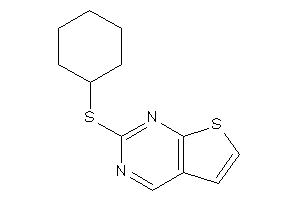 2-(cyclohexylthio)thieno[2,3-d]pyrimidine