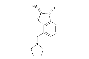 Image of 2-methylene-7-(pyrrolidinomethyl)coumaran-3-one