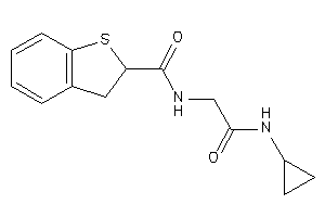 Image of N-[2-(cyclopropylamino)-2-keto-ethyl]-2,3-dihydrobenzothiophene-2-carboxamide