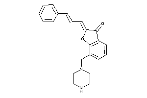Image of 2-cinnamylidene-7-(piperazinomethyl)coumaran-3-one