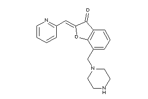 Image of 7-(piperazinomethyl)-2-(2-pyridylmethylene)coumaran-3-one