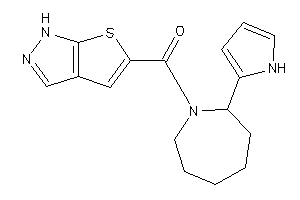 [2-(1H-pyrrol-2-yl)azepan-1-yl]-(1H-thieno[2,3-c]pyrazol-5-yl)methanone