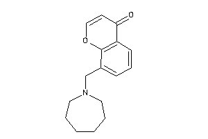 Image of 8-(azepan-1-ylmethyl)chromone