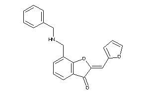 7-[(benzylamino)methyl]-2-(2-furfurylidene)coumaran-3-one