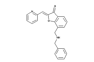 7-[(benzylamino)methyl]-2-(2-pyridylmethylene)coumaran-3-one