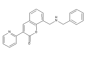 8-[(benzylamino)methyl]-3-(2-pyridyl)coumarin