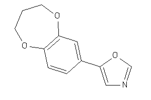 Image of 5-(3,4-dihydro-2H-1,5-benzodioxepin-7-yl)oxazole