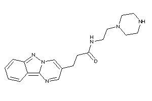 N-(2-piperazinoethyl)-3-pyrimido[1,2-b]indazol-3-yl-propionamide