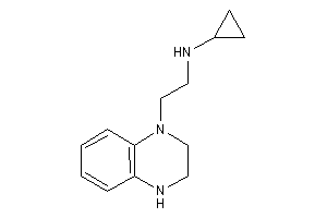 Cyclopropyl-[2-(3,4-dihydro-2H-quinoxalin-1-yl)ethyl]amine