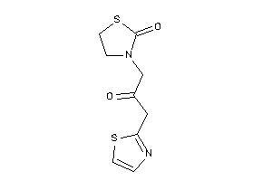 3-(2-keto-3-thiazol-2-yl-propyl)thiazolidin-2-one