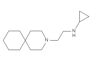 2-(9-azaspiro[5.5]undecan-9-yl)ethyl-cyclopropyl-amine