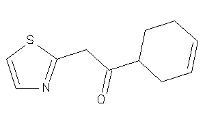 1-cyclohex-3-en-1-yl-2-thiazol-2-yl-ethanone