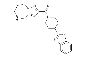 [4-(1H-benzimidazol-2-yl)piperidino]-(5,6,7,8-tetrahydro-4H-pyrazolo[1,5-a][1,4]diazepin-2-yl)methanone