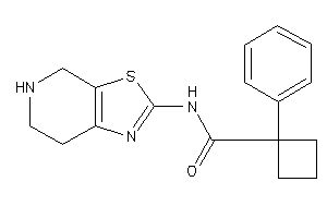 1-phenyl-N-(4,5,6,7-tetrahydrothiazolo[5,4-c]pyridin-2-yl)cyclobutanecarboxamide