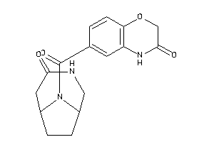 6-(4-keto-3,9-diazabicyclo[4.2.1]nonane-9-carbonyl)-4H-1,4-benzoxazin-3-one