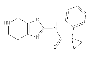 1-phenyl-N-(4,5,6,7-tetrahydrothiazolo[5,4-c]pyridin-2-yl)cyclopropanecarboxamide