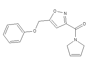 [5-(phenoxymethyl)isoxazol-3-yl]-(3-pyrrolin-1-yl)methanone