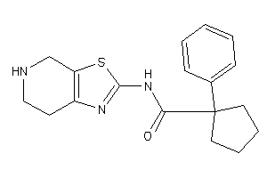 1-phenyl-N-(4,5,6,7-tetrahydrothiazolo[5,4-c]pyridin-2-yl)cyclopentanecarboxamide
