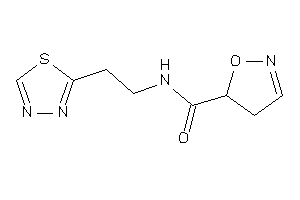 N-[2-(1,3,4-thiadiazol-2-yl)ethyl]-2-isoxazoline-5-carboxamide