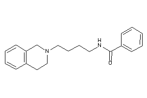 N-[4-(3,4-dihydro-1H-isoquinolin-2-yl)butyl]benzamide