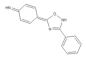 [4-(3-phenyl-2H-1,2,4-oxadiazol-5-ylidene)cyclohexa-2,5-dien-1-ylidene]amine