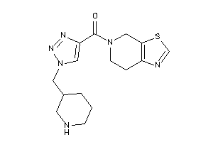 6,7-dihydro-4H-thiazolo[5,4-c]pyridin-5-yl-[1-(3-piperidylmethyl)triazol-4-yl]methanone
