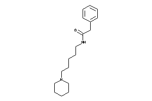 Image of 2-phenyl-N-(5-piperidinopentyl)acetamide