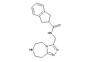 N-(6,7,8,9-tetrahydro-5H-[1,2,4]triazolo[3,4-g][1,4]diazepin-3-ylmethyl)indane-2-carboxamide