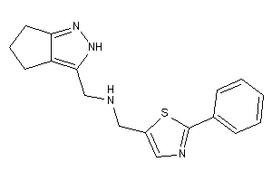 (2-phenylthiazol-5-yl)methyl-(2,4,5,6-tetrahydrocyclopenta[c]pyrazol-3-ylmethyl)amine