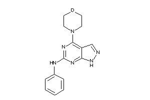 Image of (4-morpholino-1H-pyrazolo[3,4-d]pyrimidin-6-yl)-phenyl-amine