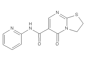 Image of 5-keto-N-(2-pyridyl)-2,3-dihydrothiazolo[3,2-a]pyrimidine-6-carboxamide