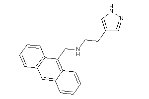 9-anthrylmethyl-[2-(1H-pyrazol-4-yl)ethyl]amine