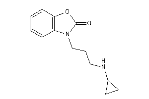 3-[3-(cyclopropylamino)propyl]-1,3-benzoxazol-2-one