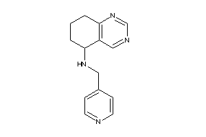 Image of 4-pyridylmethyl(5,6,7,8-tetrahydroquinazolin-5-yl)amine