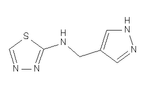 1H-pyrazol-4-ylmethyl(1,3,4-thiadiazol-2-yl)amine