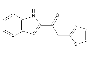 1-(1H-indol-2-yl)-2-thiazol-2-yl-ethanone