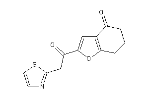 2-(2-thiazol-2-ylacetyl)-6,7-dihydro-5H-benzofuran-4-one