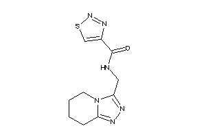 N-(5,6,7,8-tetrahydro-[1,2,4]triazolo[4,3-a]pyridin-3-ylmethyl)thiadiazole-4-carboxamide