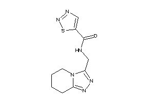 N-(5,6,7,8-tetrahydro-[1,2,4]triazolo[4,3-a]pyridin-3-ylmethyl)thiadiazole-5-carboxamide