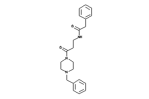 N-[3-(4-benzylpiperazino)-3-keto-propyl]-2-phenyl-acetamide