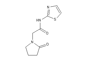 2-(2-ketopyrrolidino)-N-thiazol-2-yl-acetamide