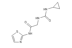 Image of 2-(cyclopropylcarbamoylamino)-N-thiazol-2-yl-acetamide